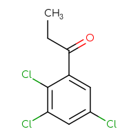 Chemical structure of 1-(2,3,5-trichlorophenyl)propan-1-one - CSSB00011084733