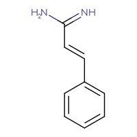 Chemical structure of (2E)-3-phenylprop-2-enimidamide - CSSB00012002604