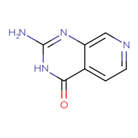 Chemical structure of 2-amino-3H,4H-pyrido[3,4-d]pyrimidin-4-one - CSSB00010371879