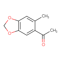 Chemical structure of 1-(6-methyl-2H-1,3-benzodioxol-5-yl)ethan-1-one - CSSB00009852324