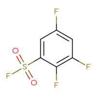 Chemical structure of 2,3,5-trifluorobenzene-1-sulfonyl fluoride - CSSB00117591363