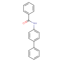 Chemical structure of N-{[1,1'-biphenyl]-4-yl}benzamide - CSSB00025763663