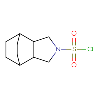 Chemical structure of 4-azatricyclo[5.2.2.0²,⁶]undecane-4-sulfonyl chloride - CSSB00016101804