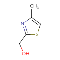 Chemical structure of (4-methyl-1,3-thiazol-2-yl)methanol - CSSB00000764328