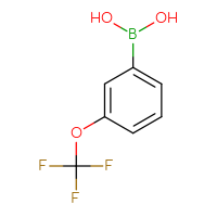 Chemical structure of [3-(trifluoromethoxy)phenyl]boronic acid - CSSB00011216228
