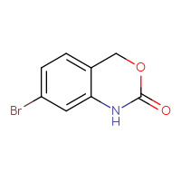 Chemical structure of 7-bromo-2,4-dihydro-1H-3,1-benzoxazin-2-one - CSSB00000726308
