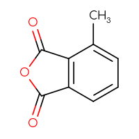 Chemical structure of 4-methyl-1,3-dihydro-2-benzofuran-1,3-dione - CSSB00000037813