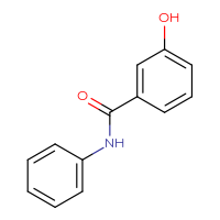 Chemical structure of 3-hydroxy-N-phenylbenzamide - CSSB00005462141