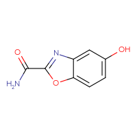 Chemical structure of 5-hydroxy-1,3-benzoxazole-2-carboxamide - CSSB00015642113