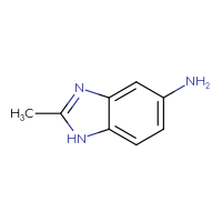 Chemical structure of 2-methyl-1H-1,3-benzodiazol-5-amine - CSSB00000235807