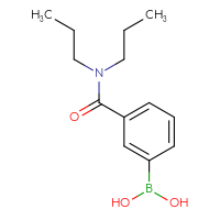 Chemical structure of [3-(dipropylcarbamoyl)phenyl]boronic acid - CSSB00020605361