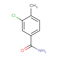 Chemical structure of 3-chloro-4-methylbenzamide - CSSB00011219532