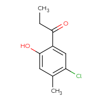 Chemical structure of 1-(5-chloro-2-hydroxy-4-methylphenyl)propan-1-one - CSSB00000066941