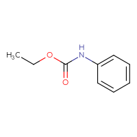 Chemical structure of ethyl N-phenylcarbamate - CSSB00000158311