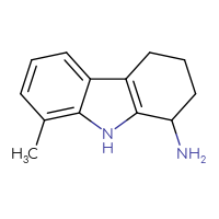 Chemical structure of 8-methyl-2,3,4,9-tetrahydro-1H-carbazol-1-amine - CSSB00000690934