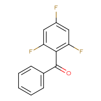 Chemical structure of phenyl(2,4,6-trifluorophenyl)methanone - CSSB00000297536