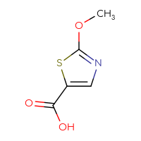 Chemical structure of 2-methoxy-1,3-thiazole-5-carboxylic acid - CSSB00011999964