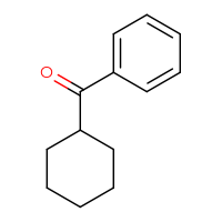 Chemical structure of cyclohexyl(phenyl)methanone - CSSB00000211043