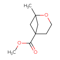 Chemical structure of methyl 1-methyl-2-oxabicyclo[3.1.1]heptane-5-carboxylate - CSSB00153755771