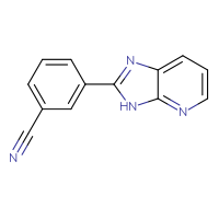 Chemical structure of 3-{3H-imidazo[4,5-b]pyridin-2-yl}benzonitrile - CSSB00000916872