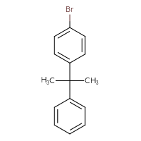 Chemical structure of 1-bromo-4-(2-phenylpropan-2-yl)benzene - CSSB06741695399