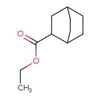 Chemical structure of ethyl bicyclo[2.2.2]octane-2-carboxylate - CSSB00000041764