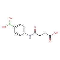Chemical structure of 3-{[4-(dihydroxyboranyl)phenyl]carbamoyl}propanoic acid - CSSB00000040248