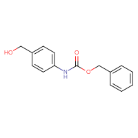Chemical structure of benzyl N-[4-(hydroxymethyl)phenyl]carbamate - CSSB00012148059