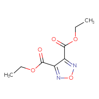 Chemical structure of 3,4-diethyl 1,2,5-oxadiazole-3,4-dicarboxylate - CSSB00009995770