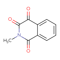 Chemical structure of 2-methyl-1,2,3,4-tetrahydroisoquinoline-1,3,4-trione - CSSB00000022718
