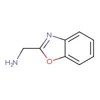 Chemical structure of 1-(1,3-benzoxazol-2-yl)methanamine - CSSB00000218309