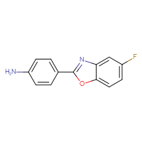 Chemical structure of 4-(5-fluoro-1,3-benzoxazol-2-yl)aniline - CSSB00003564889