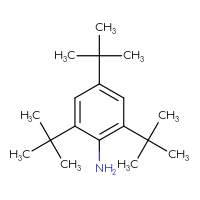 Chemical structure of 2,4,6-tri-tert-butylaniline - CSSB00015190434