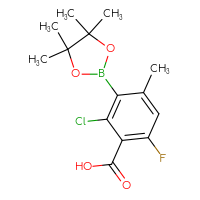 C14H17BClFO4