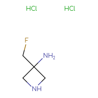C4H11Cl2FN2