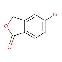 Chemical structure of 5-bromo-1,3-dihydro-2-benzofuran-1-one - CSSB00009816608