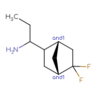 C10H17F2N
