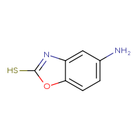 Chemical structure of 5-amino-1,3-benzoxazole-2-thiol - CSSB00012179145
