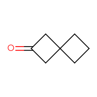 Chemical structure of spiro[3.3]heptan-2-one - CSSB00000691195