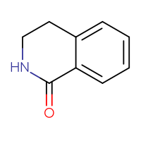 Chemical structure of 1,2,3,4-tetrahydroisoquinolin-1-one - CSSB00000182312