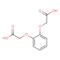 Chemical structure of 2-[2-(carboxymethoxy)phenoxy]acetic acid - CSSB00000009342