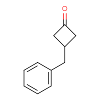 Chemical structure of 3-benzylcyclobutan-1-one - CSSB00009876846