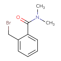 Chemical structure of 2-(bromomethyl)-N,N-dimethylbenzamide - CSSB00021641853