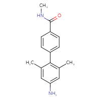 Chemical structure of 4'-amino-N,2',6'-trimethyl-[1,1'-biphenyl]-4-carboxamide - CSSB06583103324