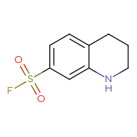 Chemical structure of 1,2,3,4-tetrahydroquinoline-7-sulfonyl fluoride - CSSB00025377854