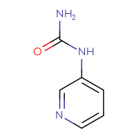 Chemical structure of (pyridin-3-yl)urea - CSSB00000233810