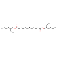 Chemical structure of 1,12-bis(2-ethylhexyl) dodecanedioate - CSSB00010126112