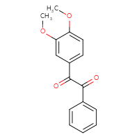 Chemical structure of 1-(3,4-dimethoxyphenyl)-2-phenylethane-1,2-dione - CSSB00020672394