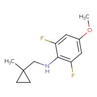 C12H15F2NO
