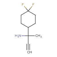C10H15F2N
